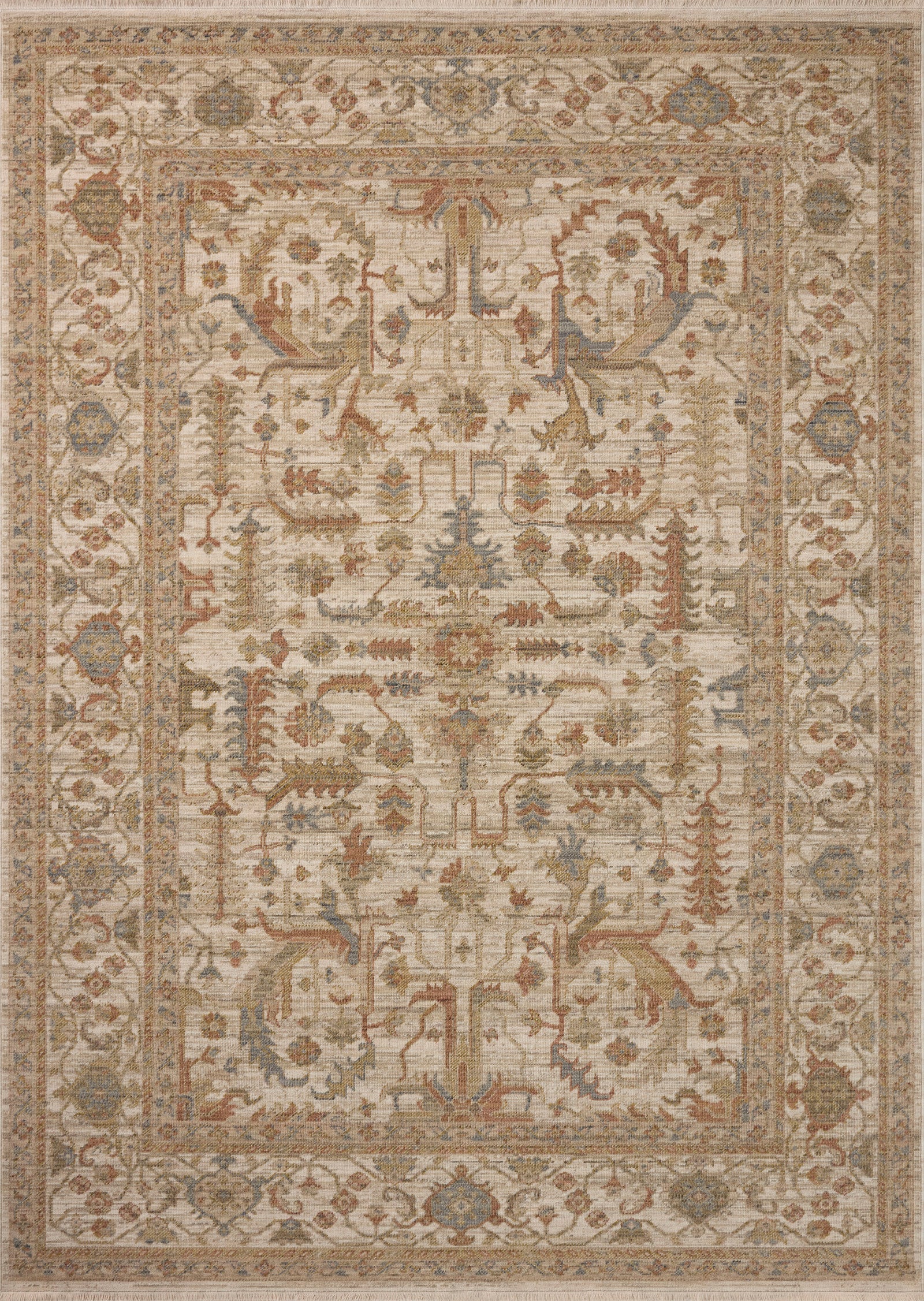 Reign Ivory / Sunset — a Loloi rug at Laurie Yapp Home.