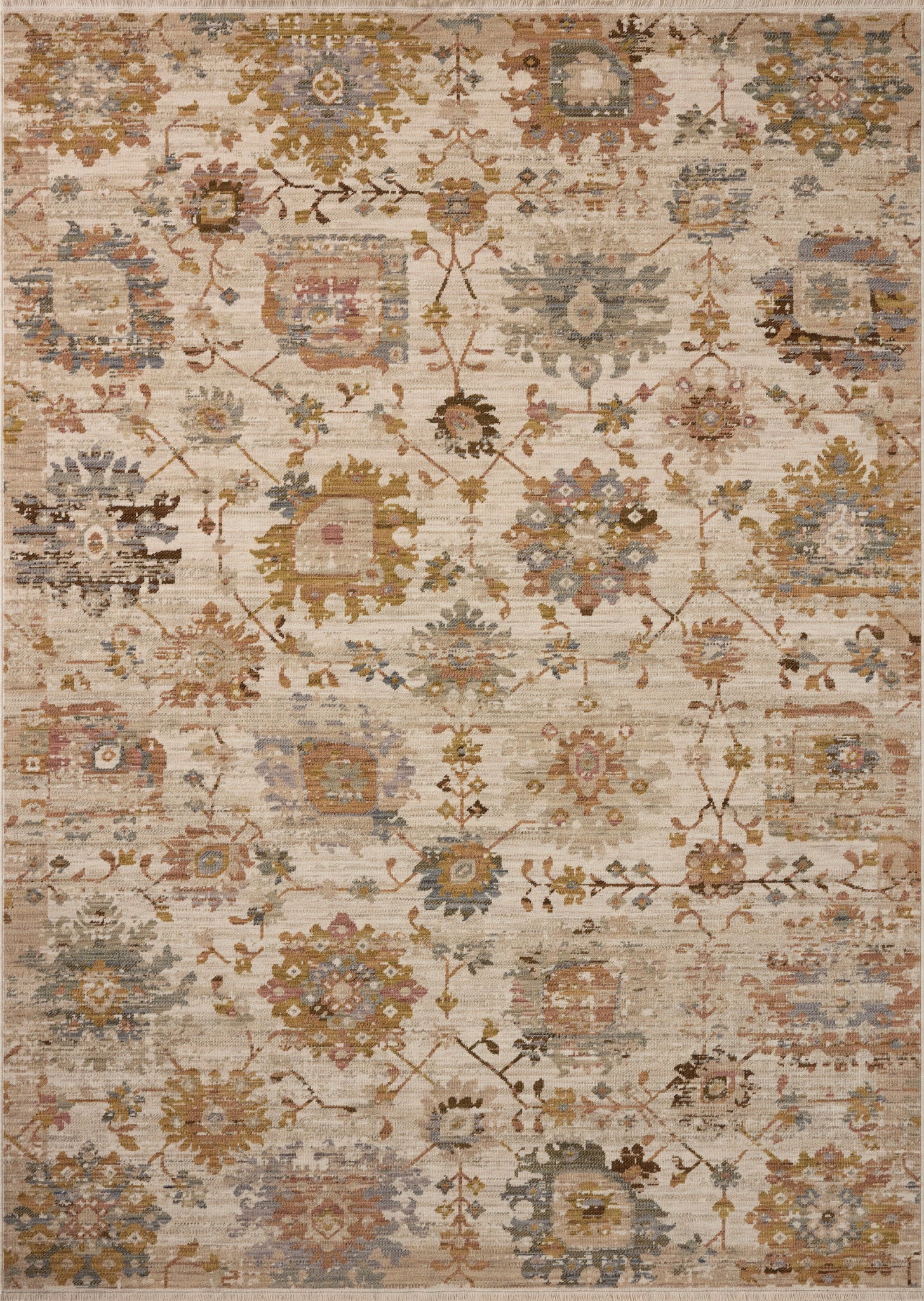 Reign Ivory / Multi — a Loloi rug at Laurie Yapp Home.