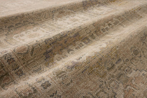 Close-up detail of the Reign Linen / Lilac showing its pile and weave.
