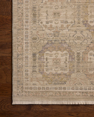 Reign Linen / Lilac shown in a styled living room vignette at Laurie Yapp Home.