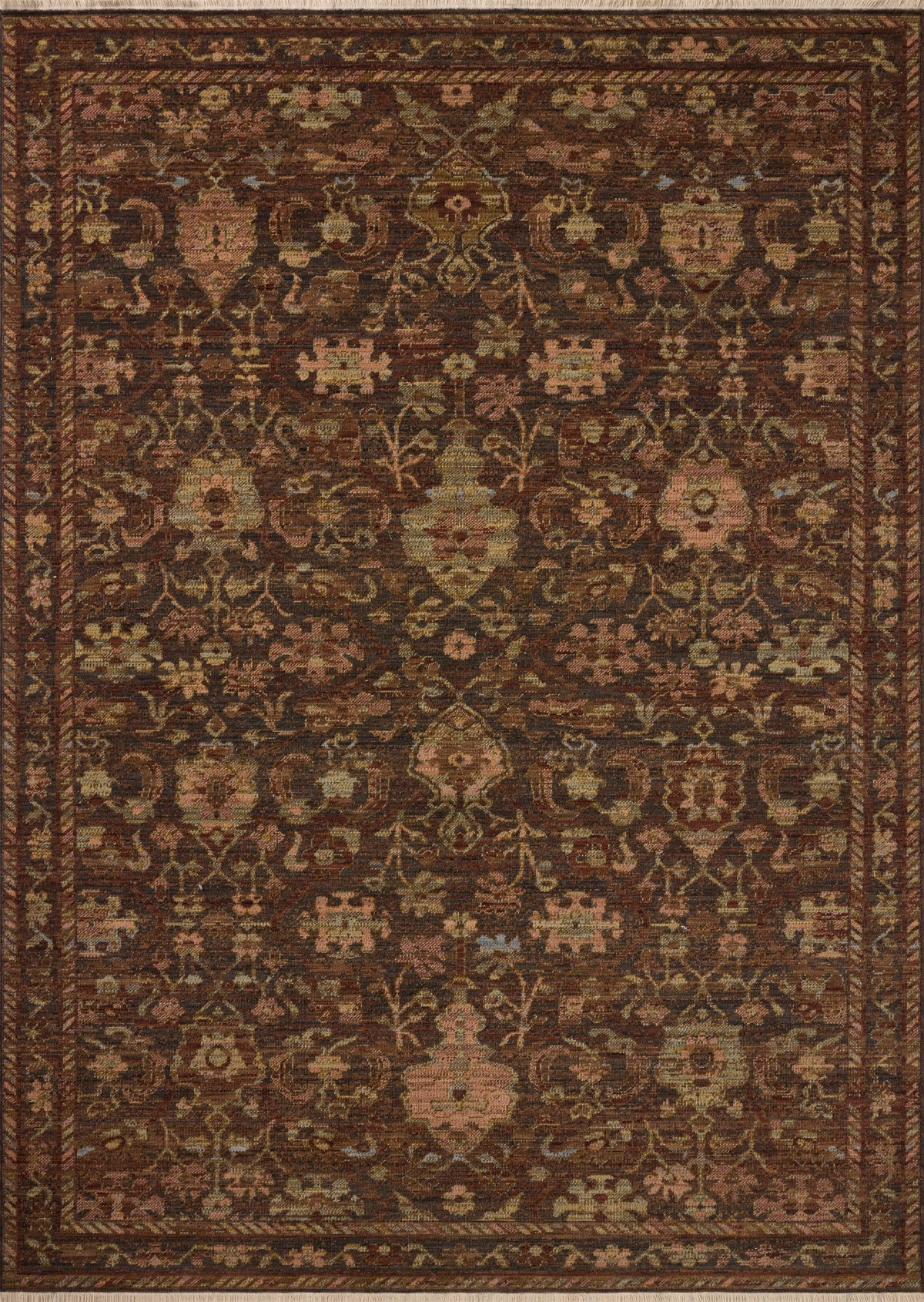 Reign Earth / Clay — a Loloi rug at Laurie Yapp Home.