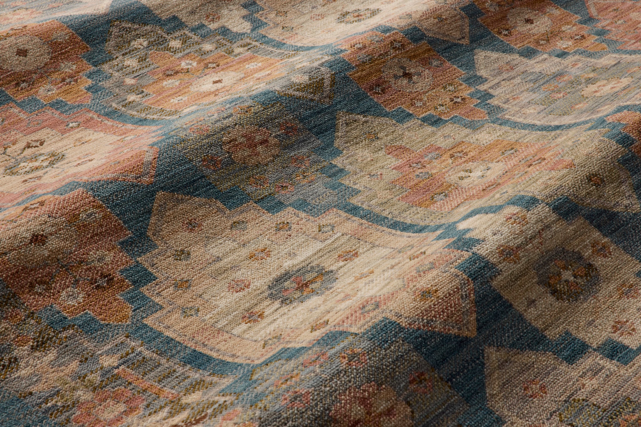 Reign Blue / Multi shown from a different angle to reveal its pattern.