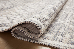 Rivers Denim / Ivory shown from a different angle to reveal its pattern.