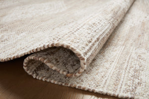 Rivers Lilac / Ivory shown from a different angle to reveal its pattern.