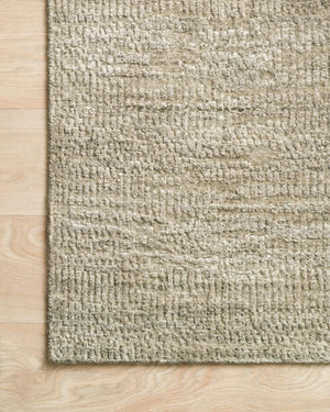 Side view of the Robin Oatmeal rug.