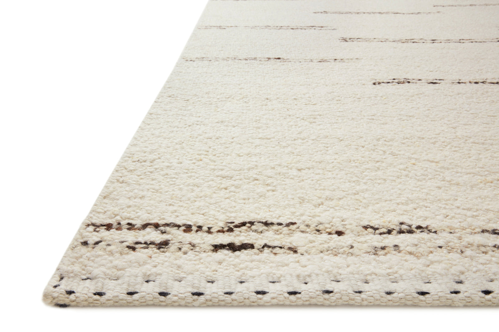 Roman Ivory / Granite — a Loloi rug at Laurie Yapp Home.
