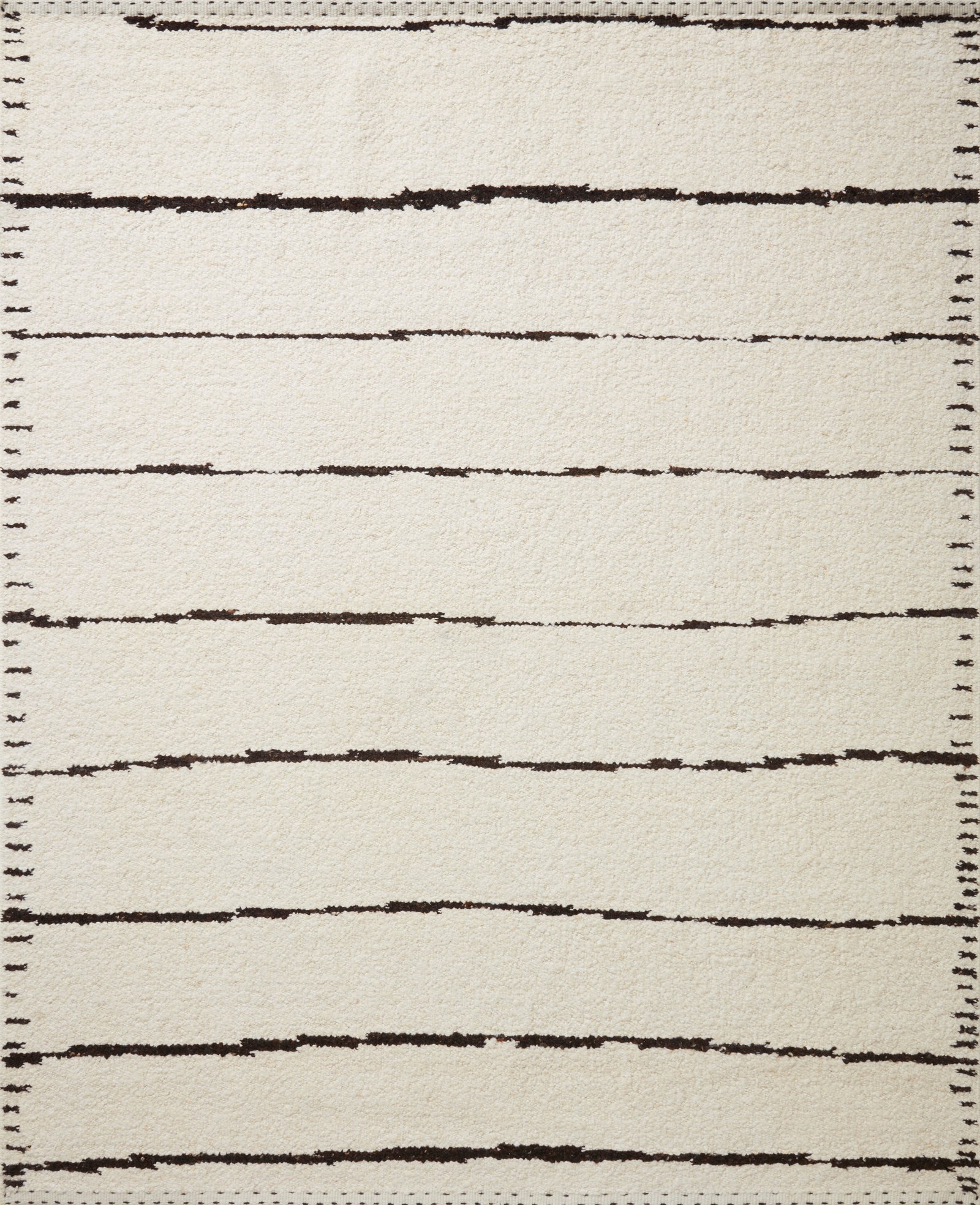 Roman Ivory / Black — a Loloi rug at Laurie Yapp Home.