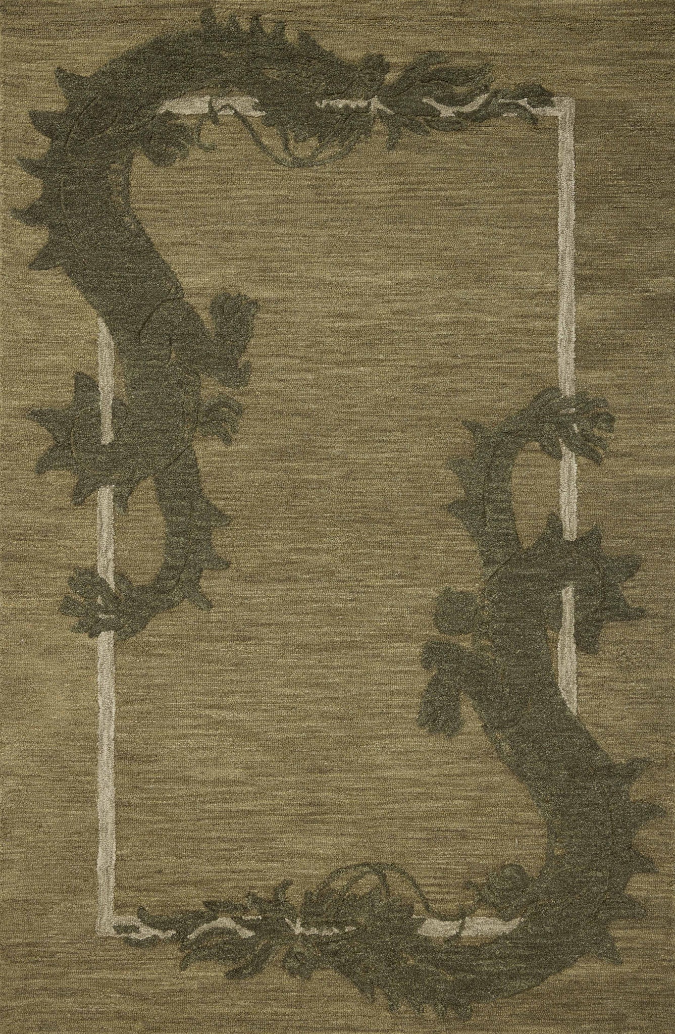 Romi Green / Forest — a Loloi rug at Laurie Yapp Home.