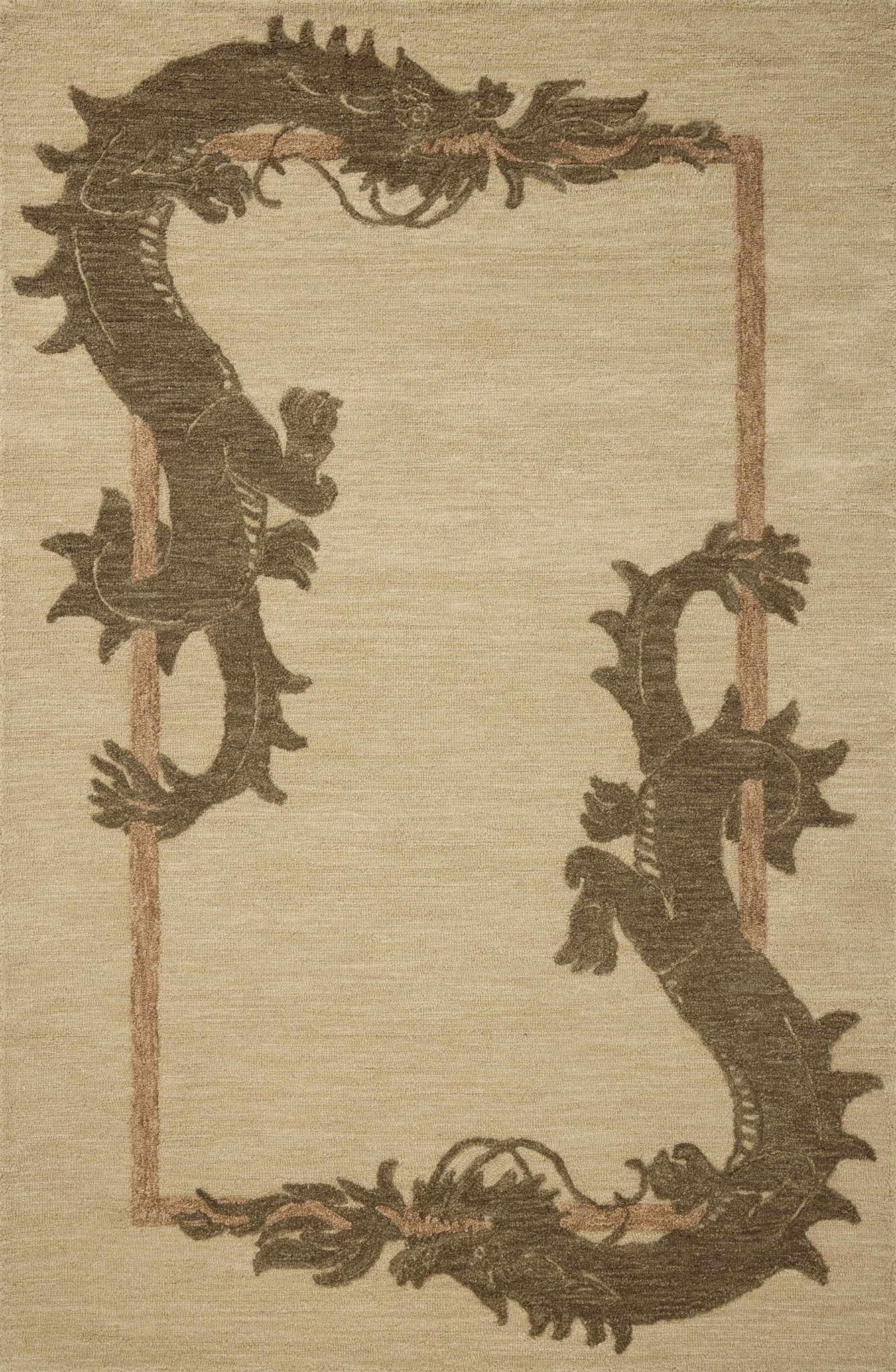 Romi Natural / Olive — a Loloi rug at Laurie Yapp Home.