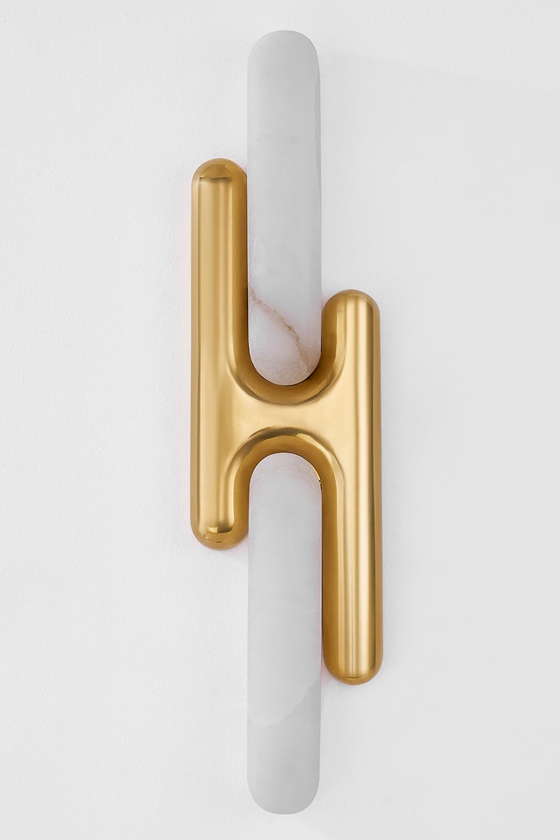 Rosalba Wall Sconce — a Corbett wall sconce for bathrooms, hallways, and living rooms at Laurie Yapp Home.