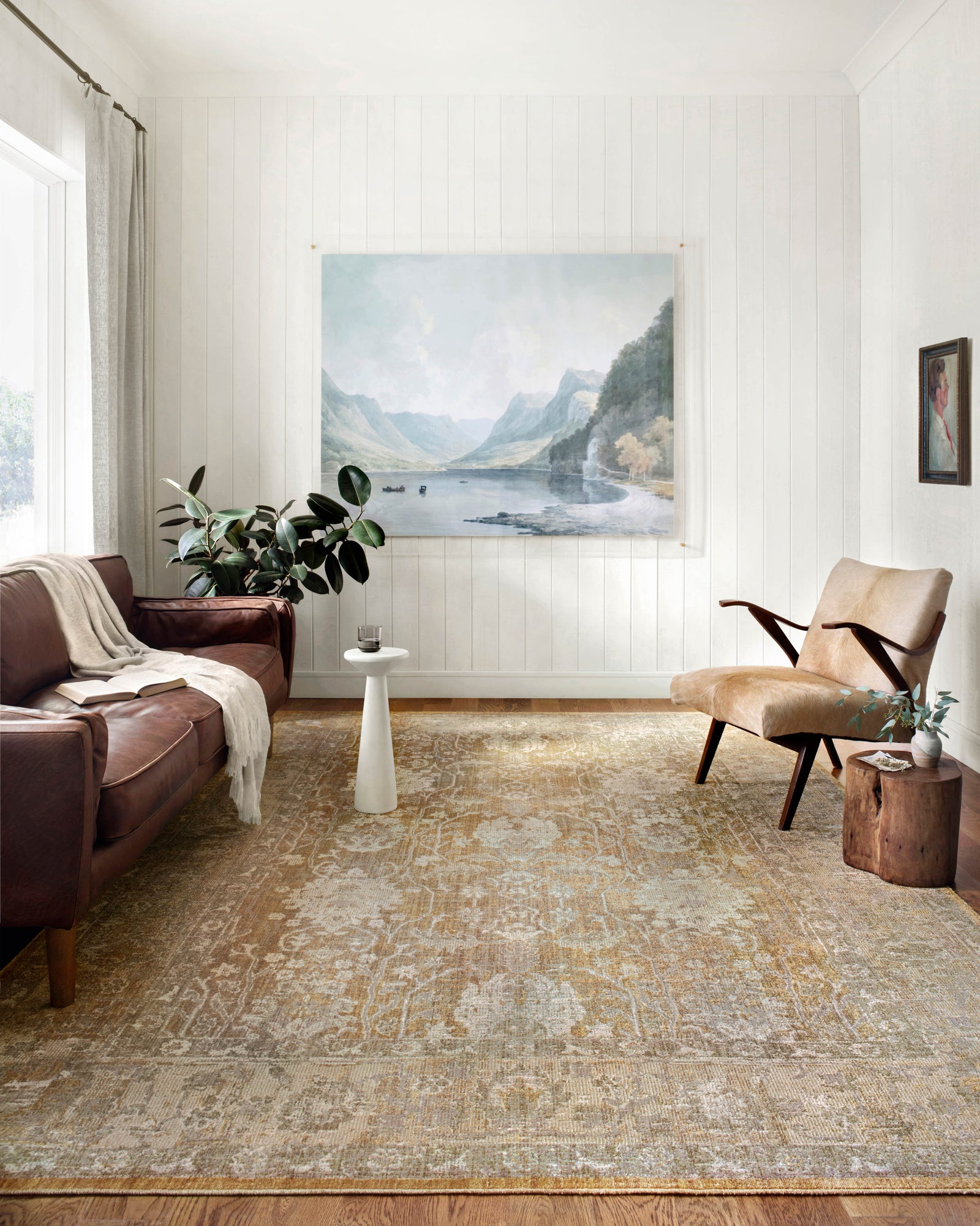 Rosemarie Gold / Sand — a Loloi rug at Laurie Yapp Home.