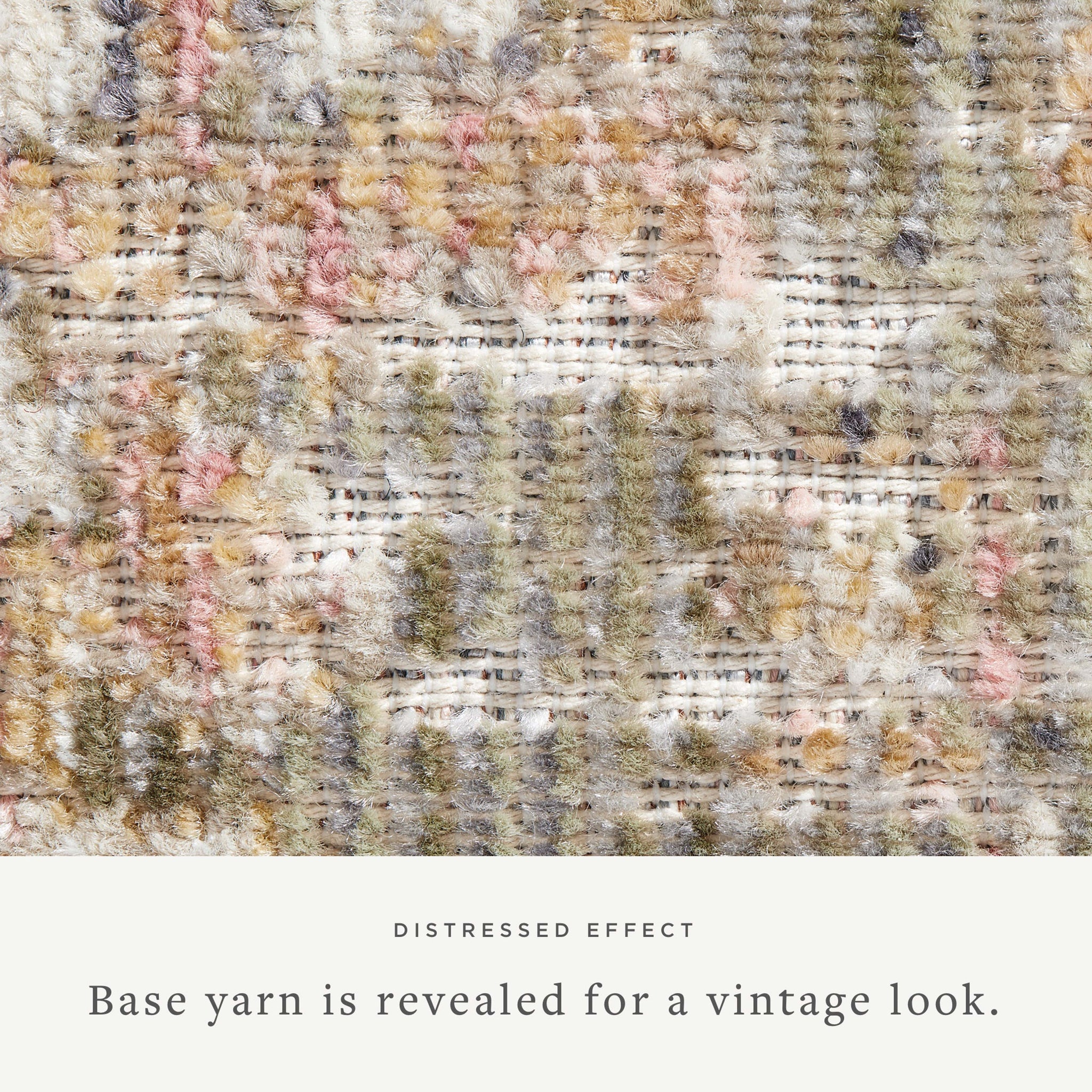 Rosemarie Sage / Blush shown from a different angle to reveal its pattern.