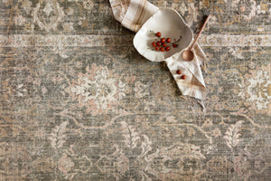 Rosemarie Sage / Blush shown from a different angle to reveal its pattern.