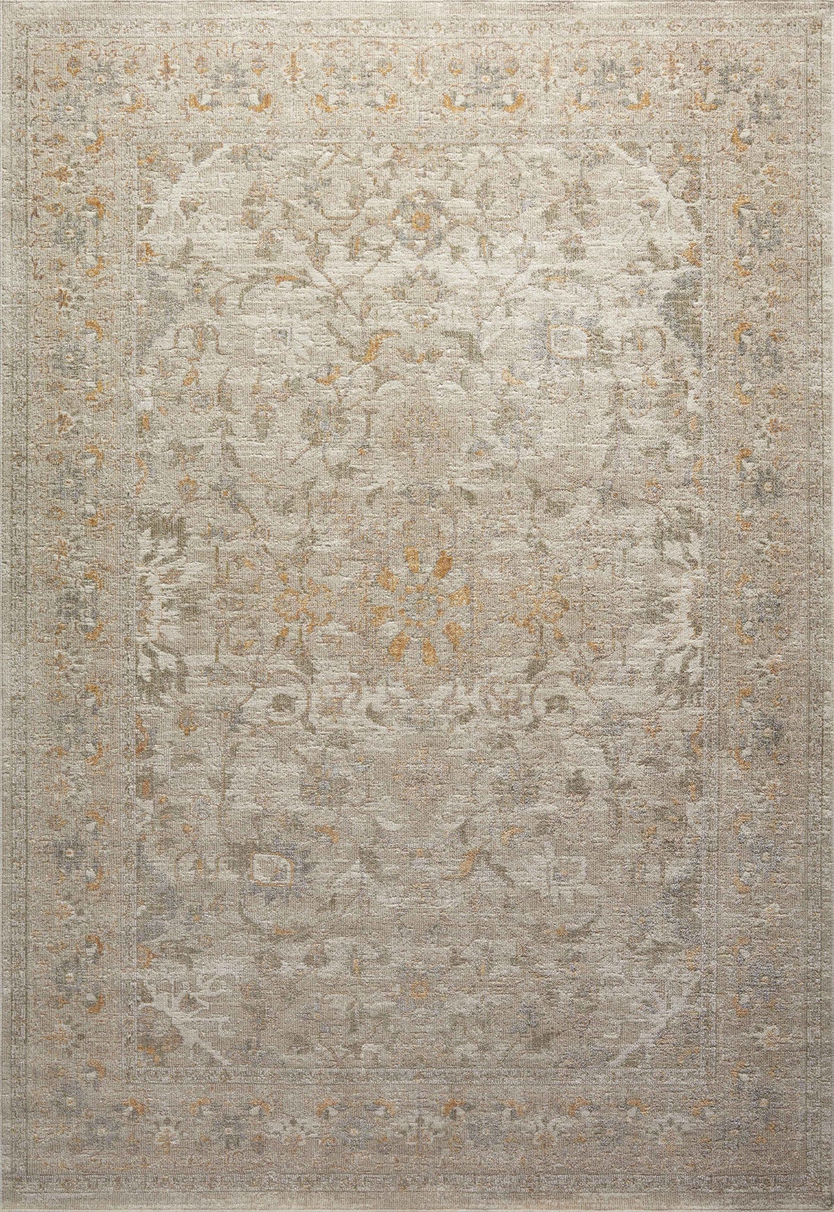Rosemarie Ivory / Natural — a Loloi rug at Laurie Yapp Home.