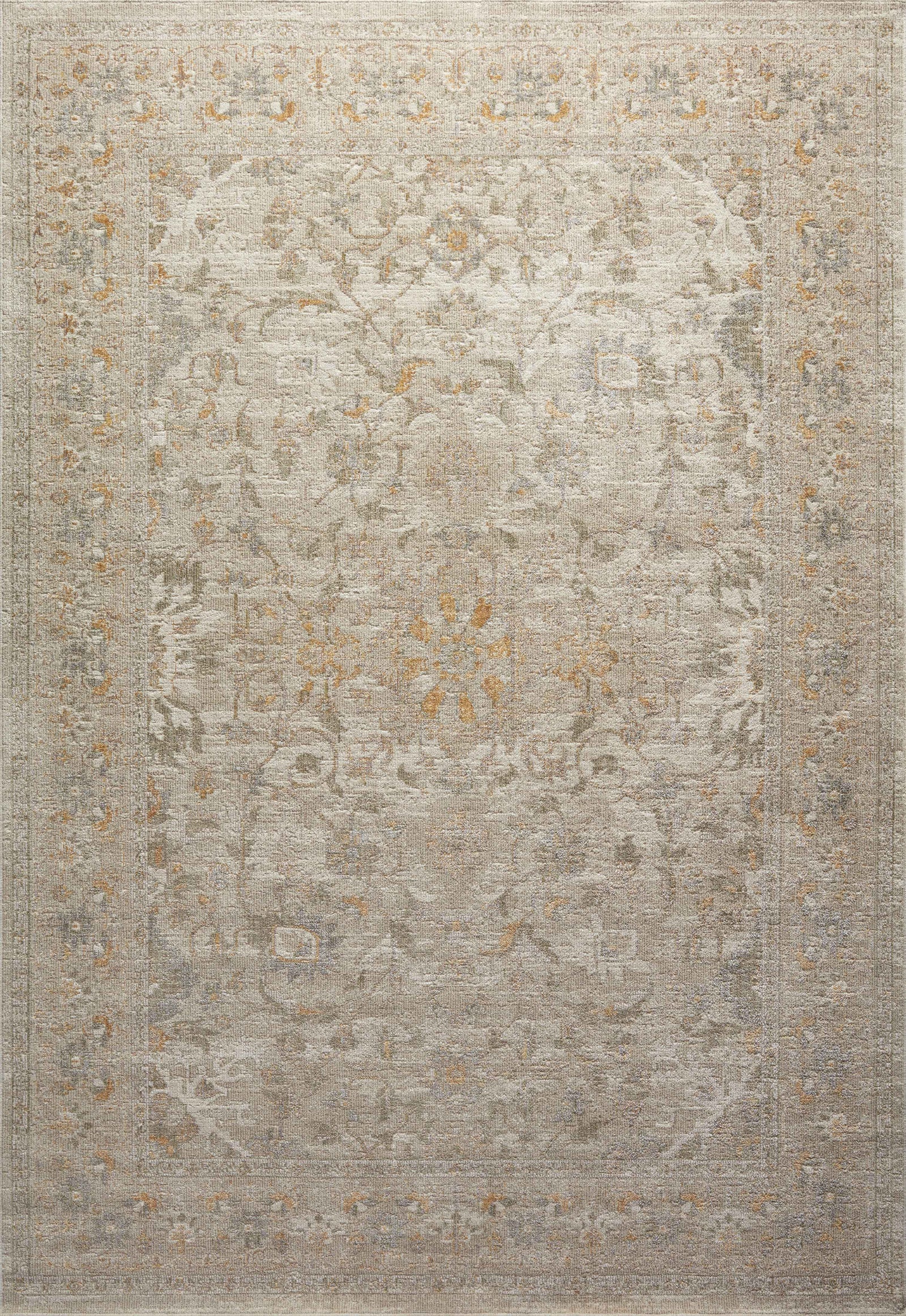 Rosemarie Ivory / Natural — a Loloi rug at Laurie Yapp Home.