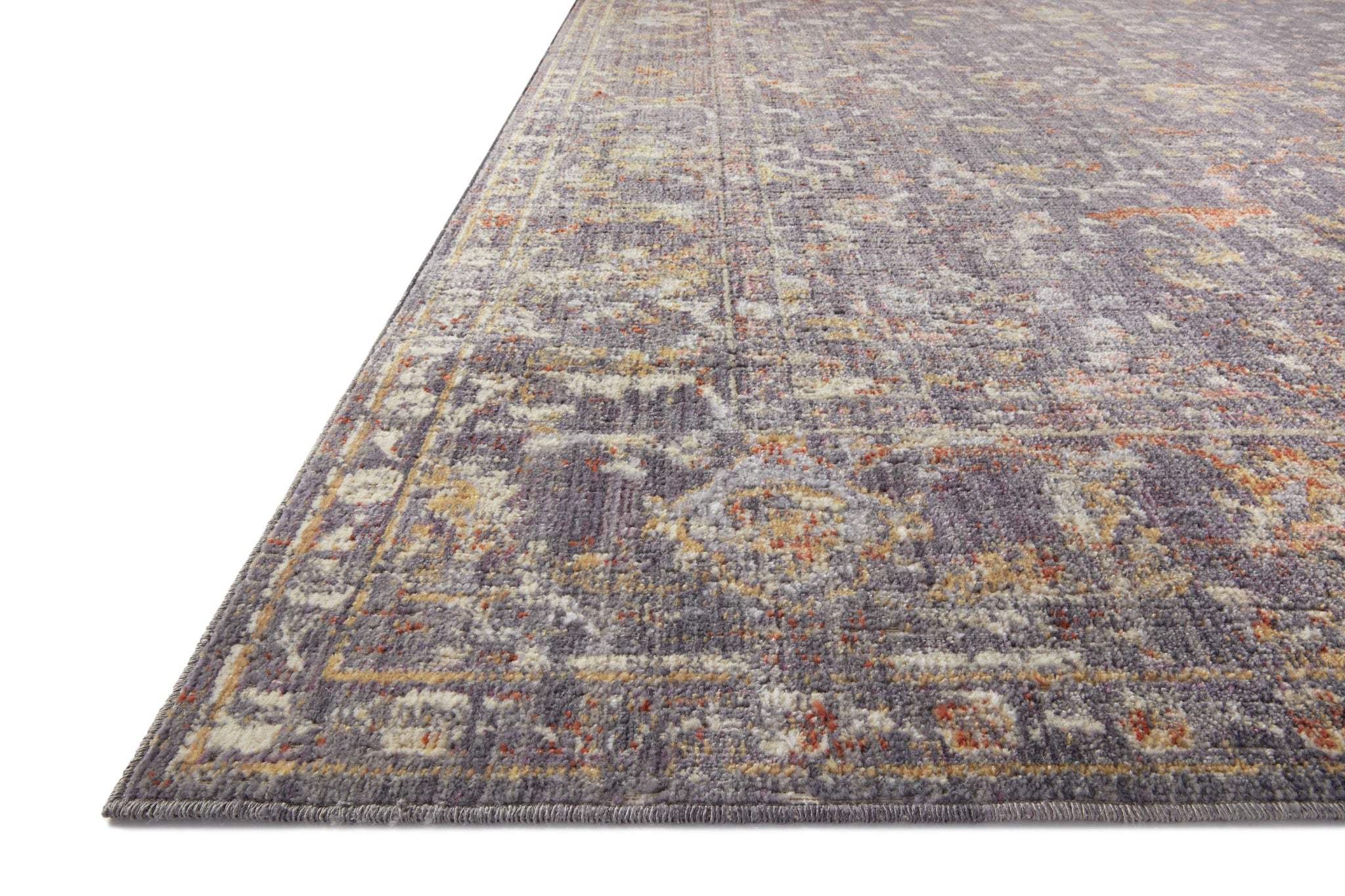 Rosemarie Graphite / Multi shown from a different angle to reveal its pattern.