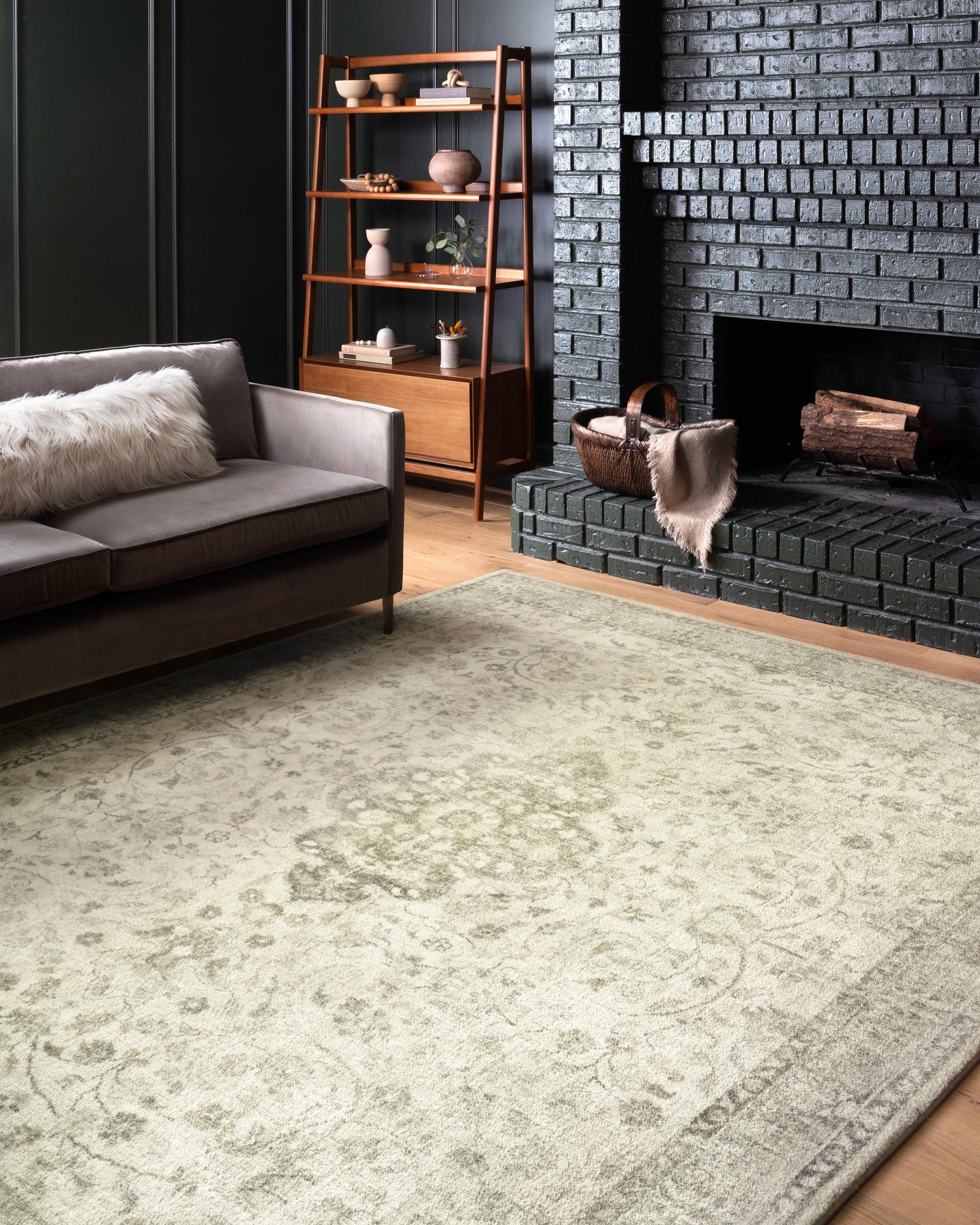 Rosette Ivory / Silver — a Loloi rug at Laurie Yapp Home.