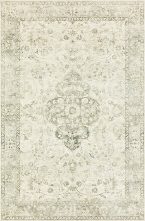 Rosette Ivory / Silver — a Loloi rug at Laurie Yapp Home.
