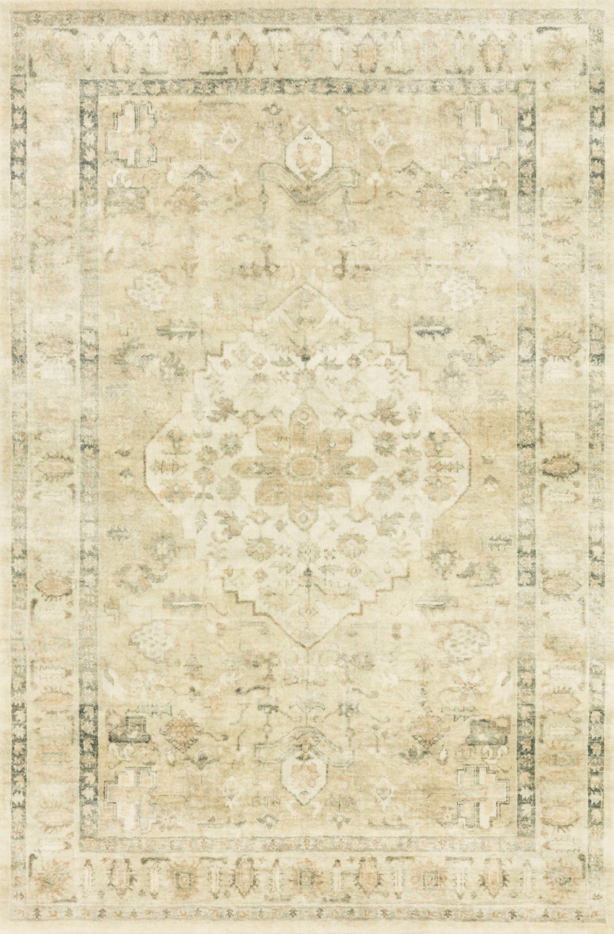 Rosette Sand / Ivory — a Loloi rug at Laurie Yapp Home.