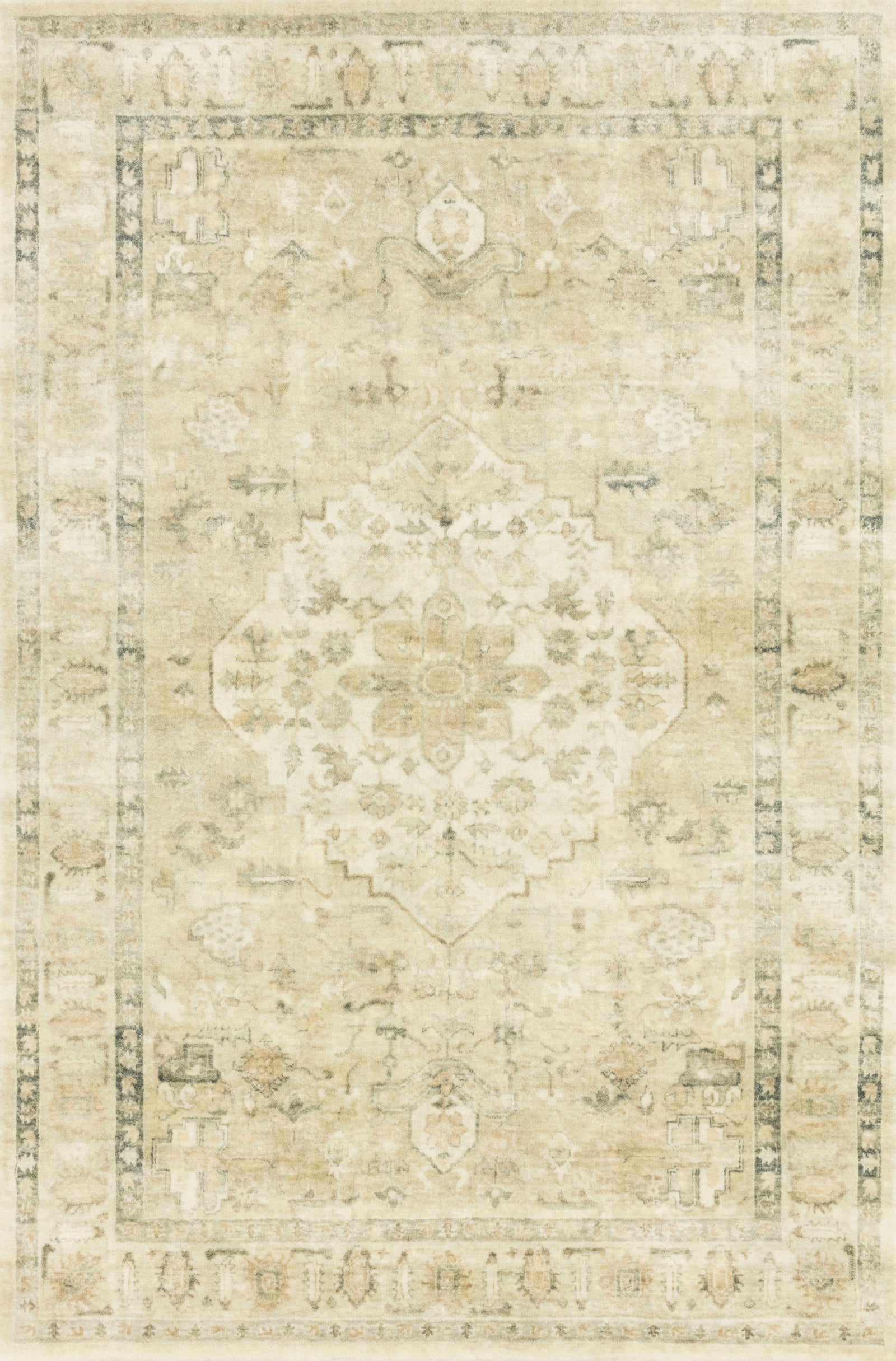 Rosette Sand / Ivory — a Loloi rug at Laurie Yapp Home.