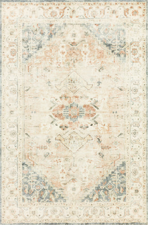 Rosette Clay / Ivory — a Loloi rug at Laurie Yapp Home.