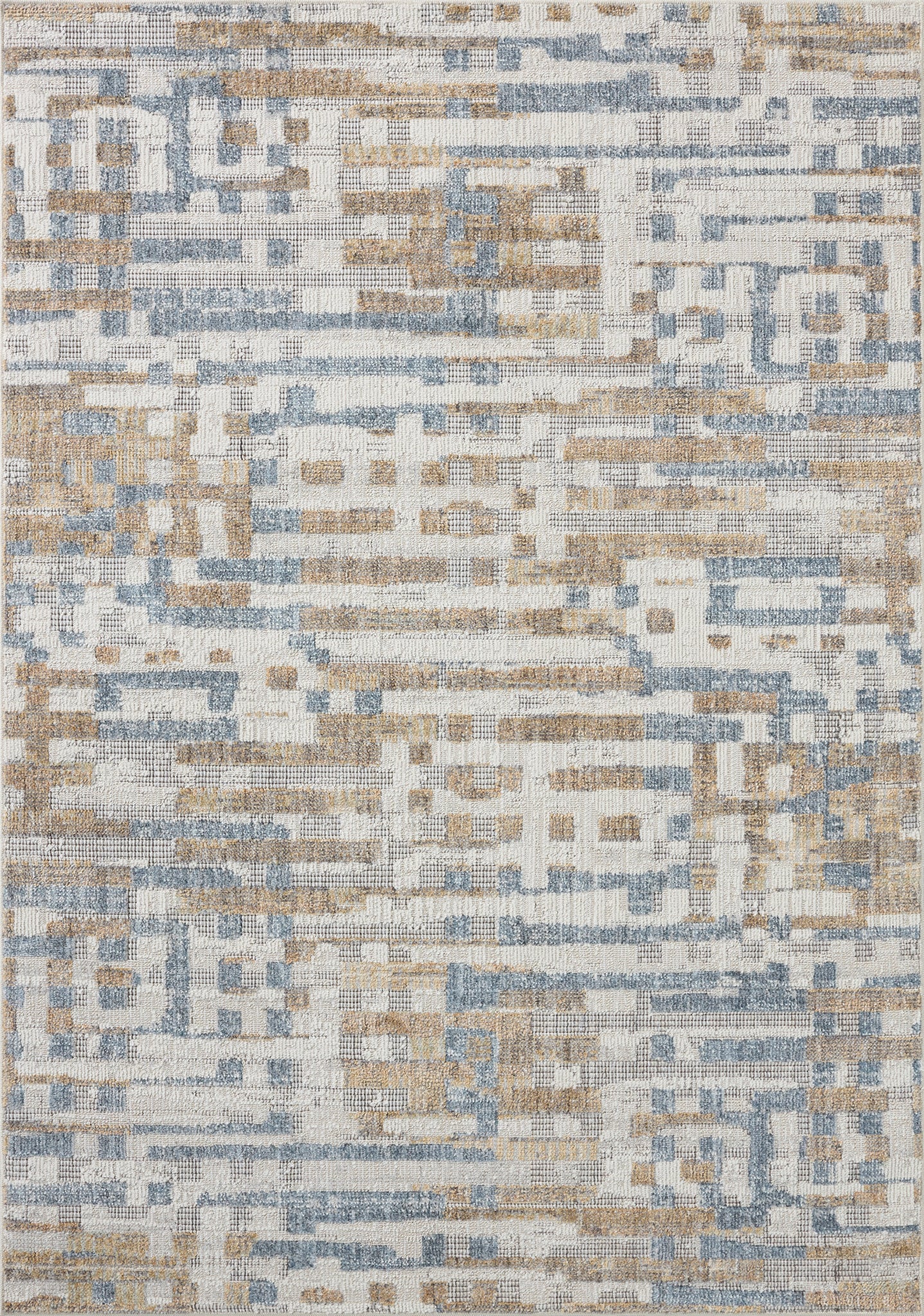 Roxie Ivory / Denim — a Loloi rug at Laurie Yapp Home.