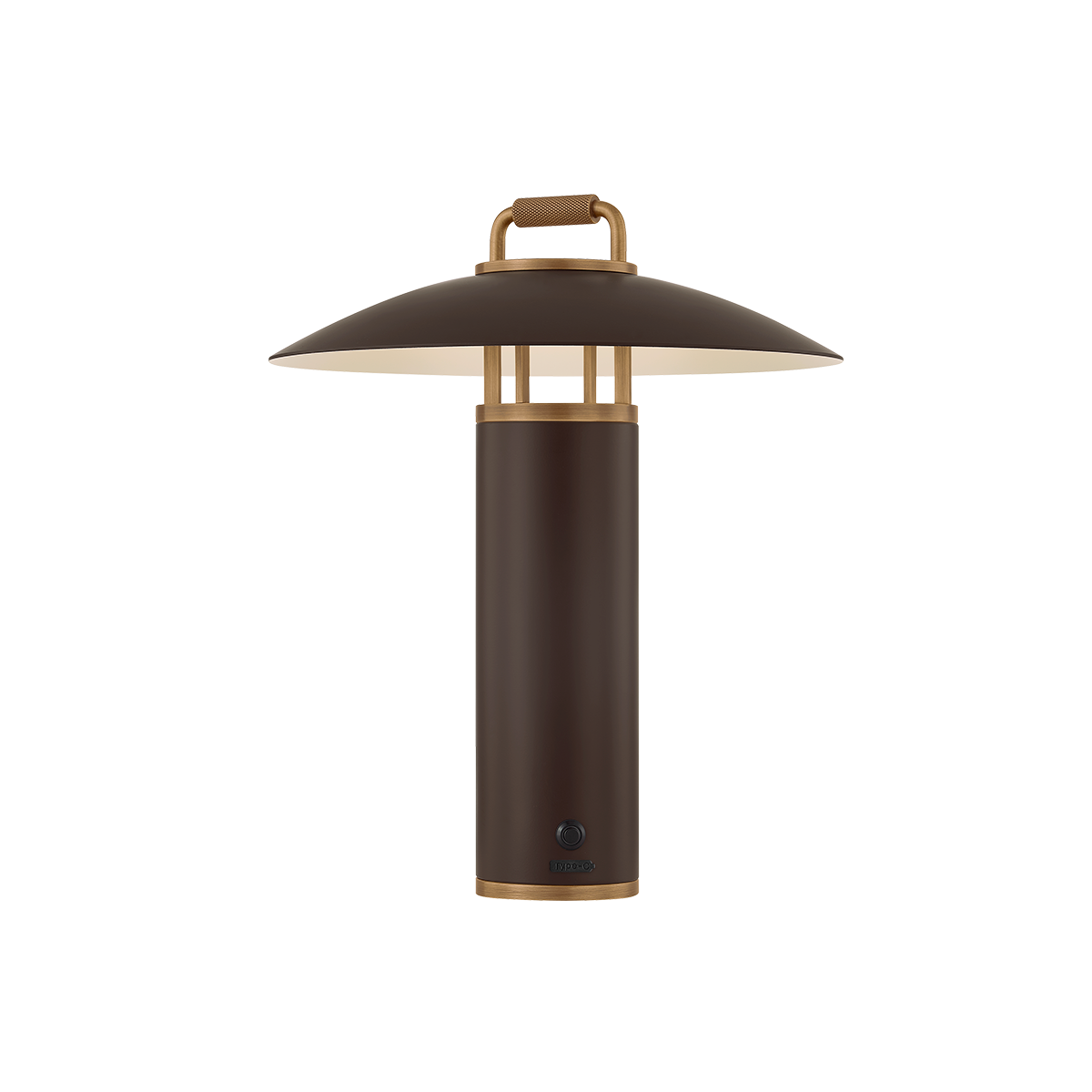Birk Exterior Rechargeable Table Lamp — a Troy table lamp for living rooms, entries, and bedrooms at Laurie Yapp Home.