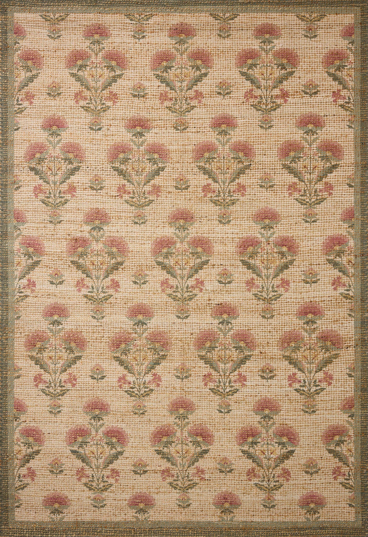 Rue Sage / Blush — a Loloi rug at Laurie Yapp Home.
