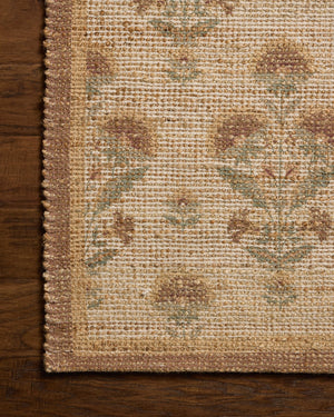 Rue Wheat / Sage shown from a different angle to reveal its pattern.