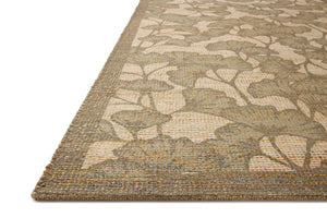 Rue Olive / Sage shown from a different angle to reveal its pattern.