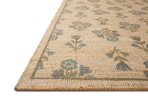 Rue Moss / Blue shown from a different angle to reveal its pattern.