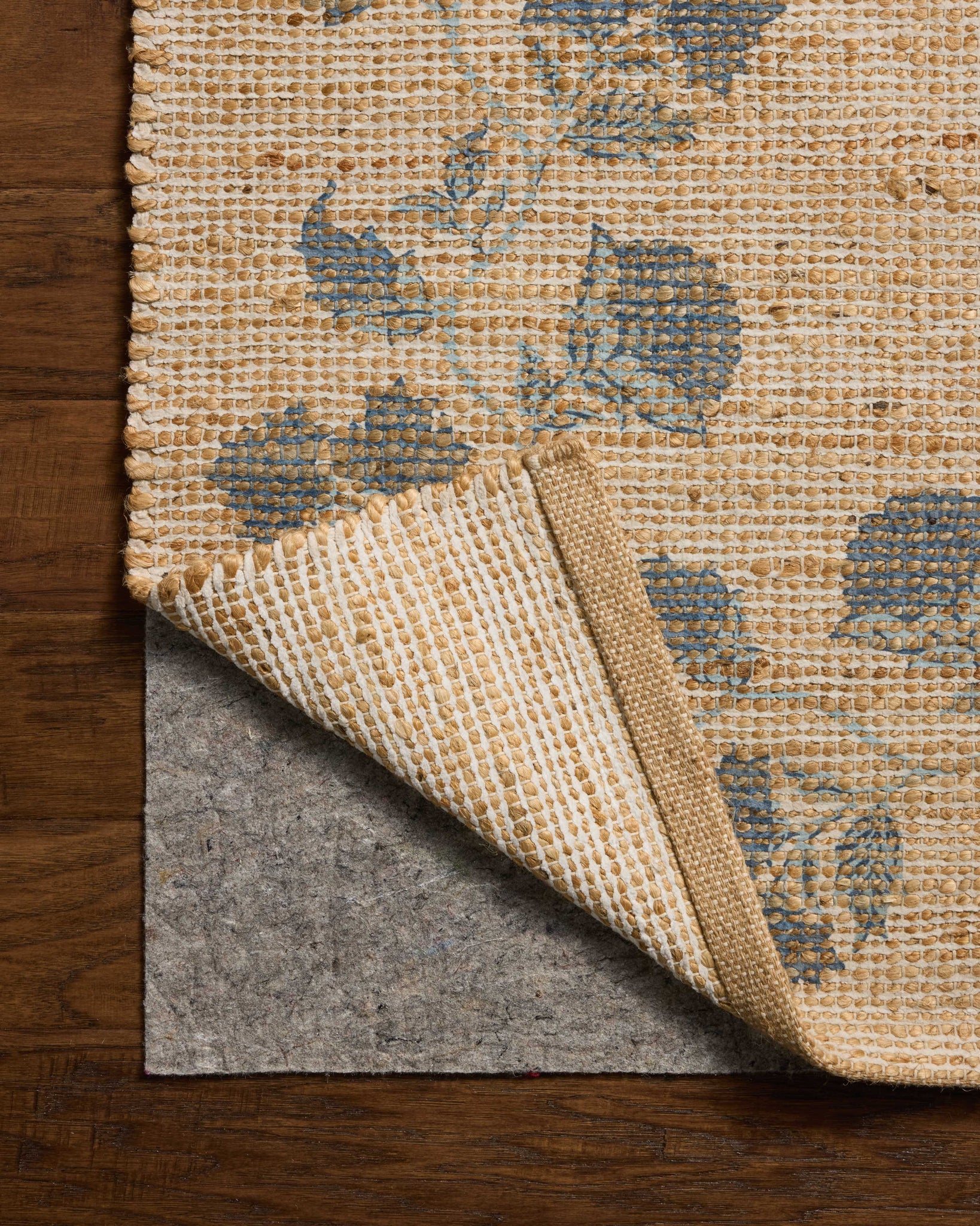 Rue Natural / Denim shown from another angle.
