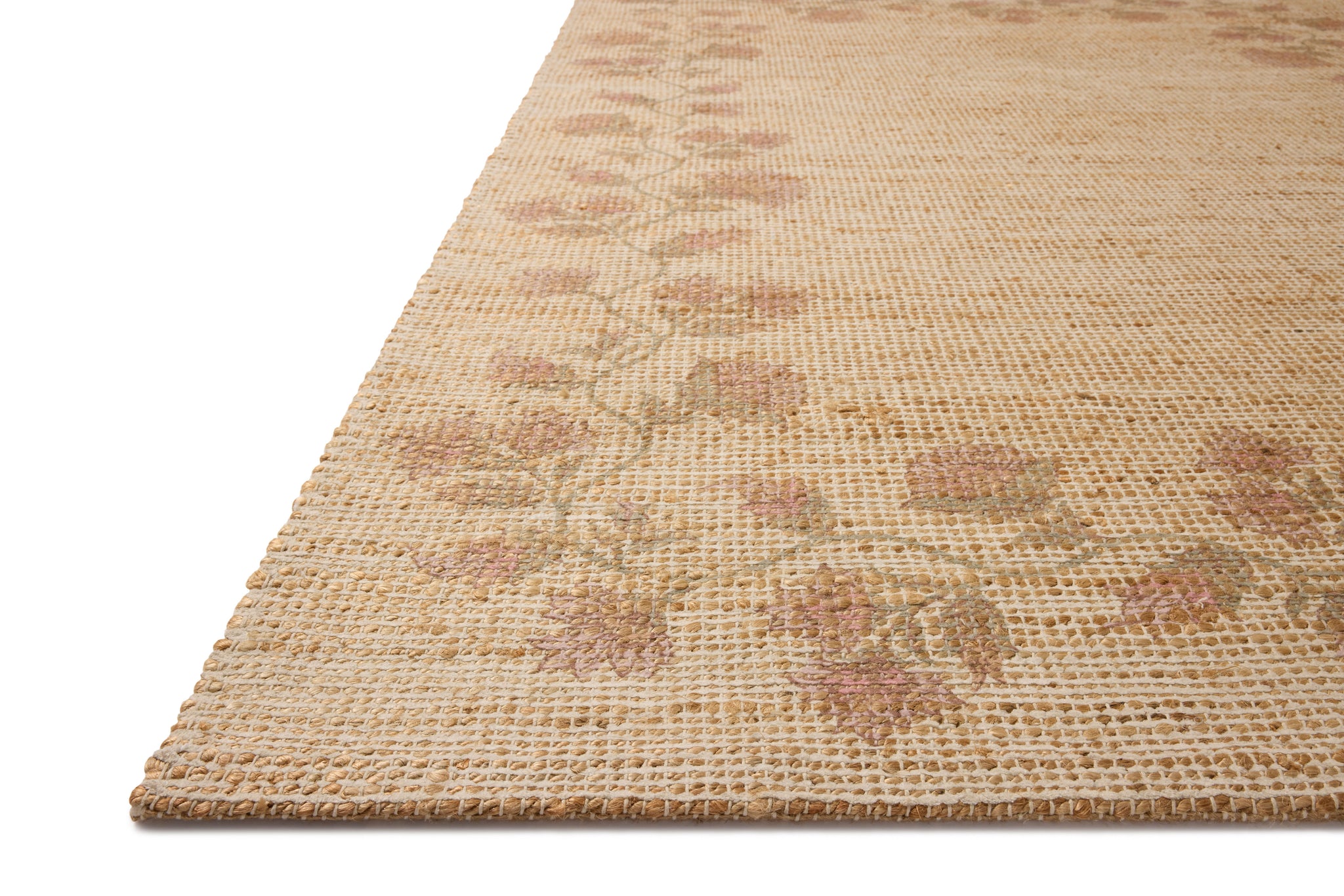 Rue Natural / Multi shown from a different angle to reveal its pattern.