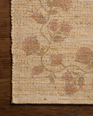 Rue Natural / Multi shown from a different angle to reveal its pattern.