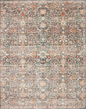 Saban Navy / Rust — a Loloi rug at Laurie Yapp Home.