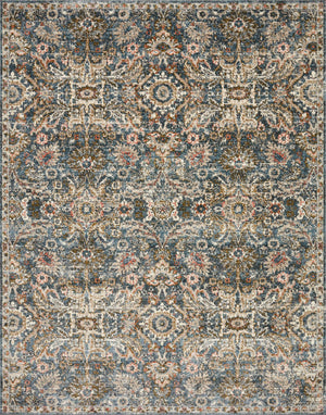 Saban Blue / Sand — a Loloi rug at Laurie Yapp Home.