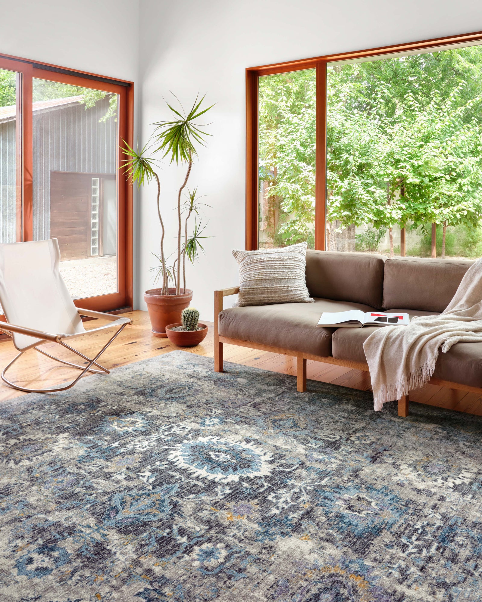 Samra Grey / Multi — a Loloi rug at Laurie Yapp Home.