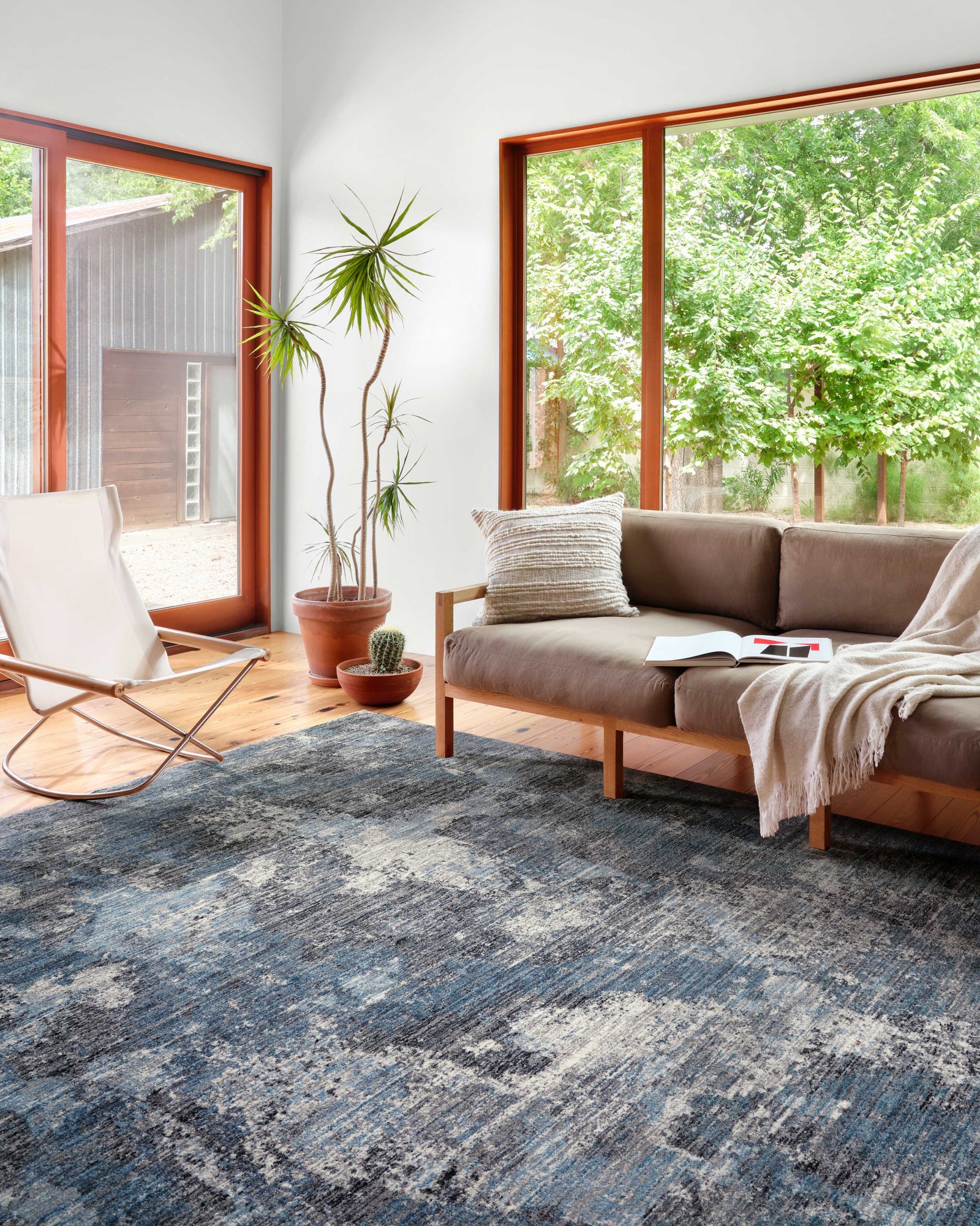 Samra Dove / Sky — a Loloi rug at Laurie Yapp Home.