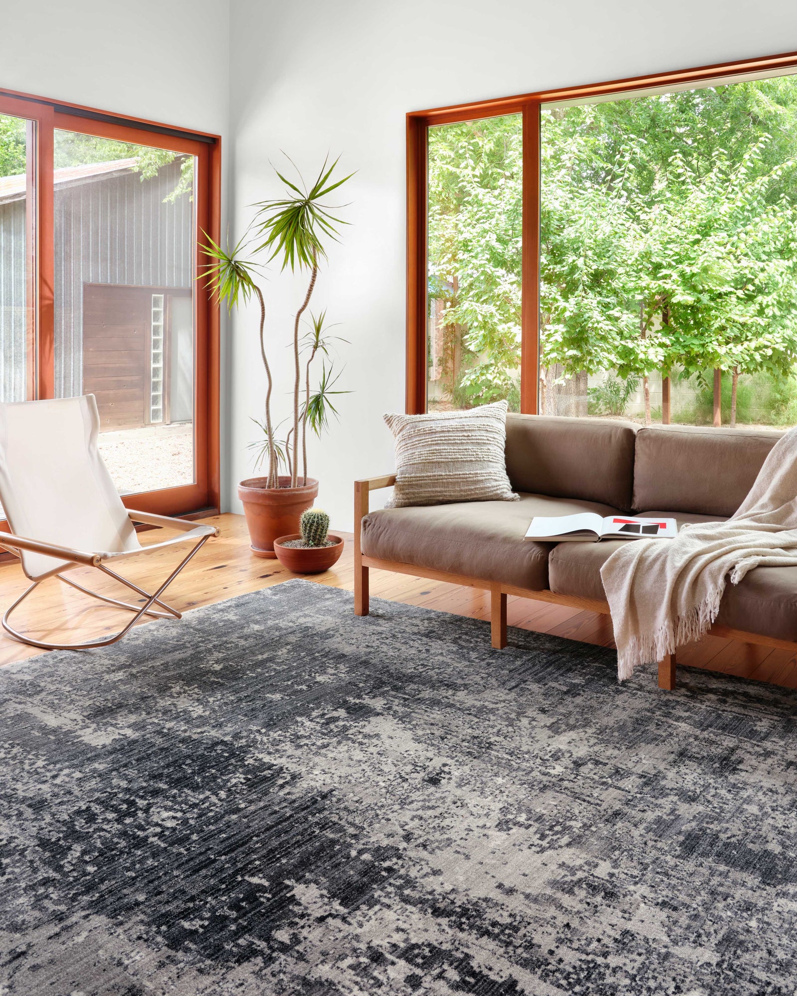 Samra Charcoal / Silver — a Loloi rug at Laurie Yapp Home.