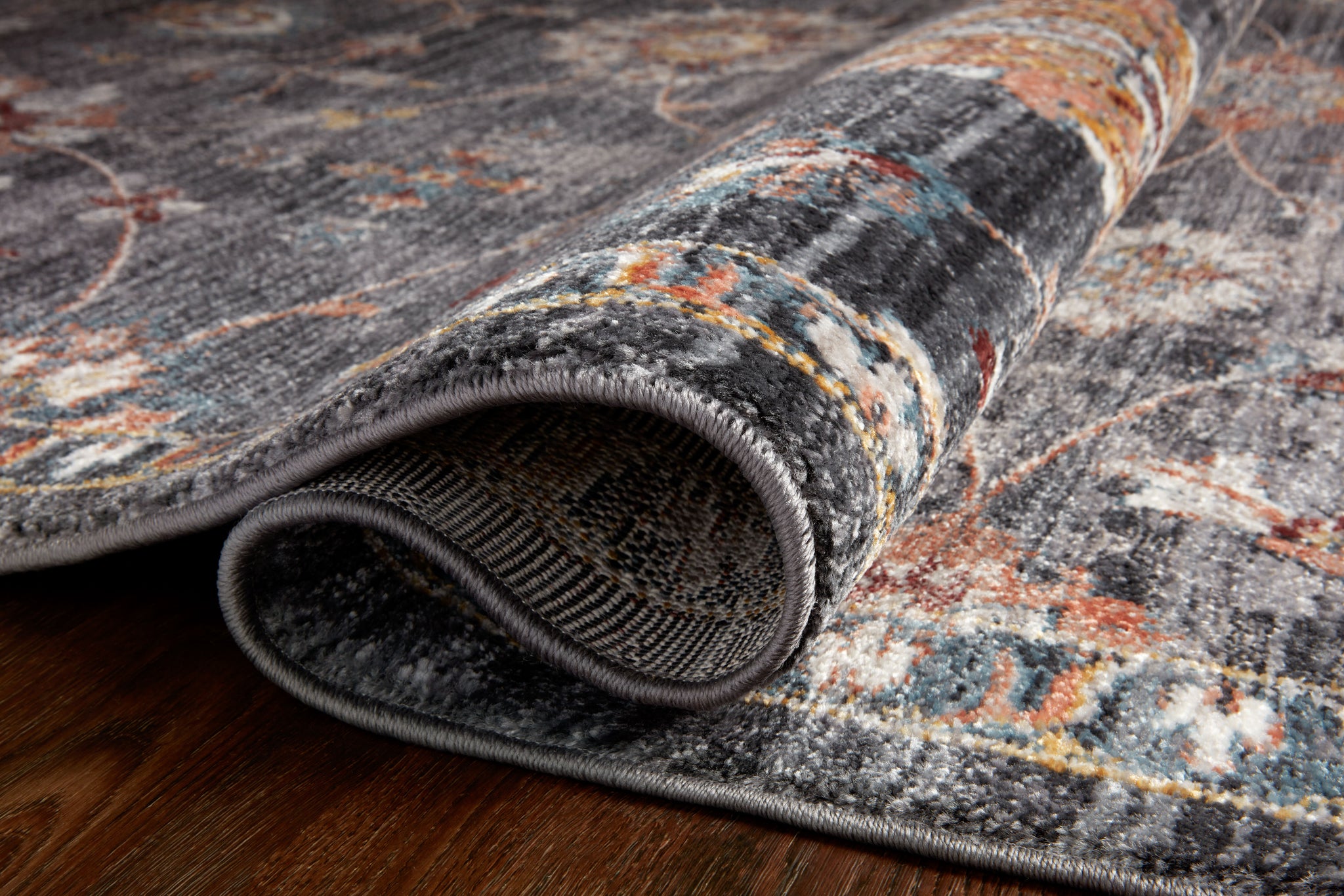 Samra Charcoal / Multi shown from another angle.