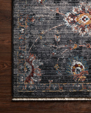 Samra Charcoal / Multi shown from a different angle to reveal its pattern.