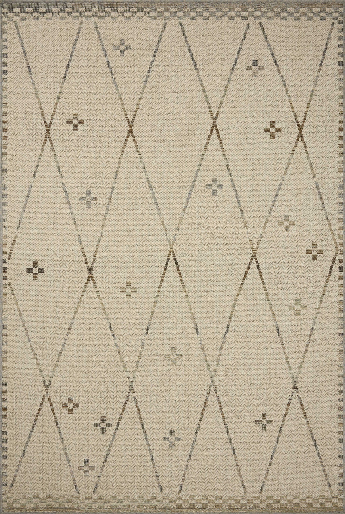 Saylor Ivory / Pebble — a Loloi rug at Laurie Yapp Home.
