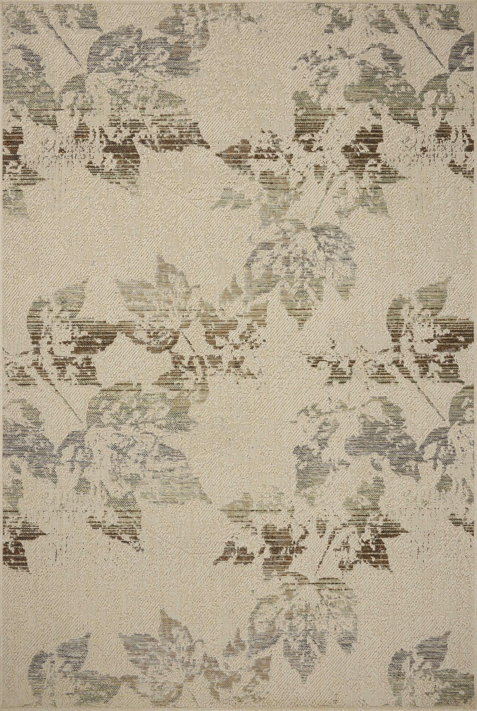 Saylor Ivory / Bark — a Loloi rug at Laurie Yapp Home.