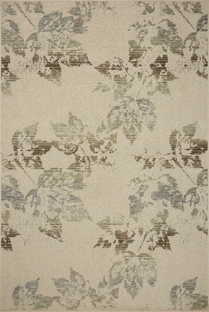 Saylor Ivory / Bark — a Loloi rug at Laurie Yapp Home.