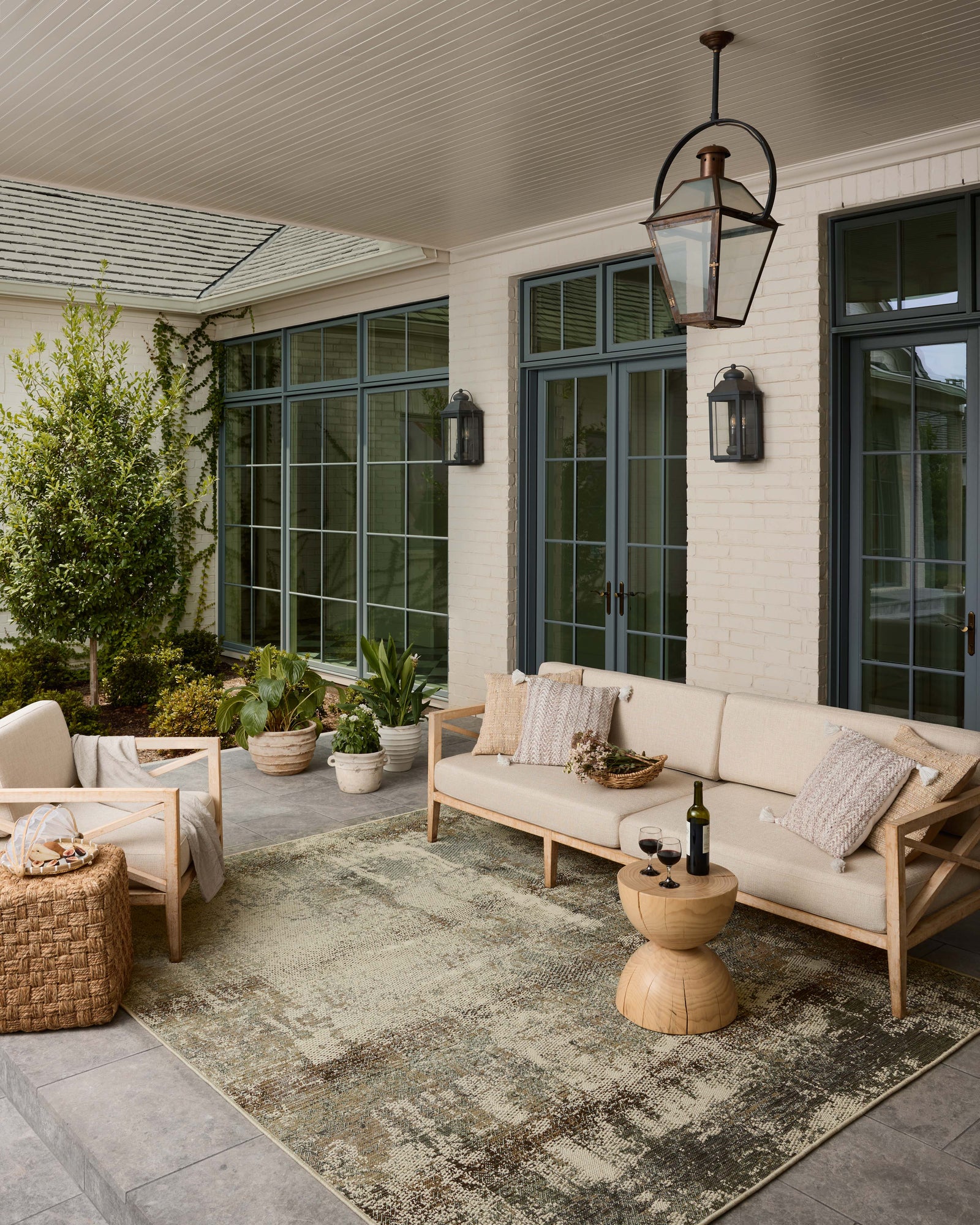Saylor Smoke / Ivory — a Loloi rug at Laurie Yapp Home.