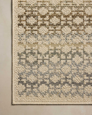 Saylor Ivory / Multi shown from a different angle to reveal its pattern.