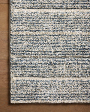 Silas Oatmeal / Blue shown from a different angle to reveal its pattern.