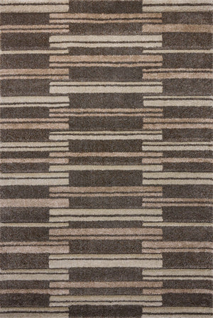 Silas Mocha / Champagne — a Loloi rug at Laurie Yapp Home.