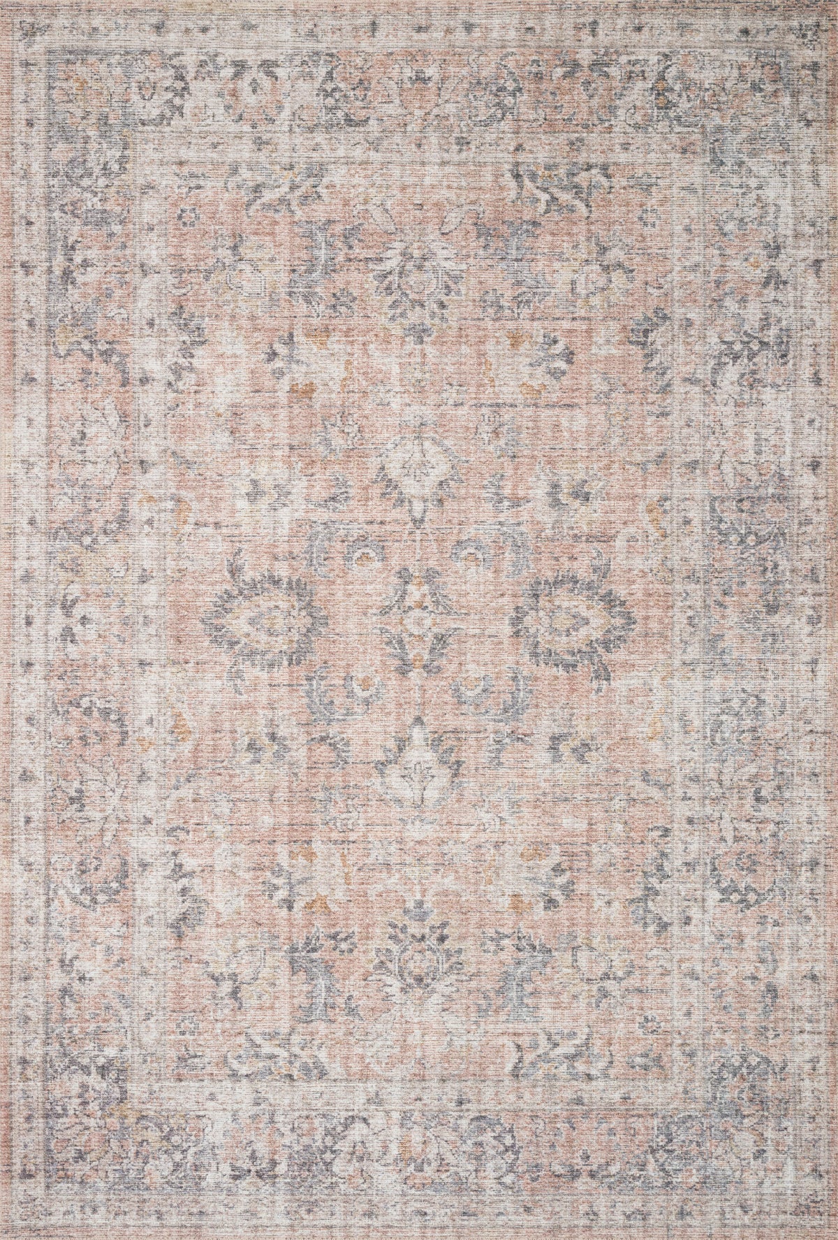 Skye Blush / Grey — a Loloi rug at Laurie Yapp Home.