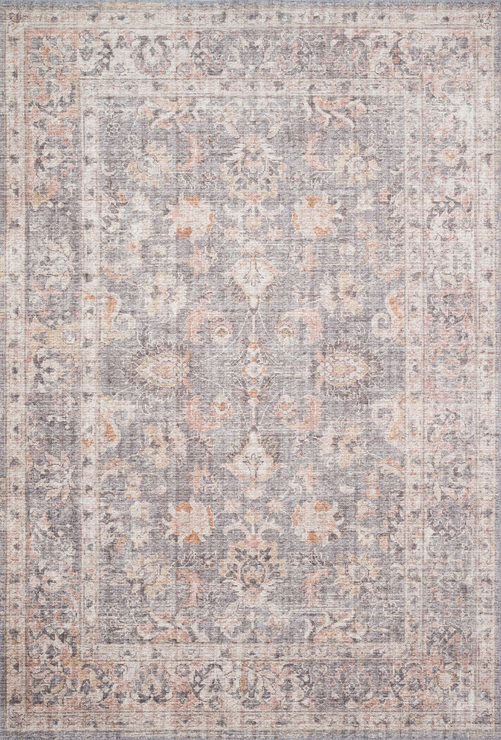 Skye Grey / Apricot — a Loloi rug at Laurie Yapp Home.